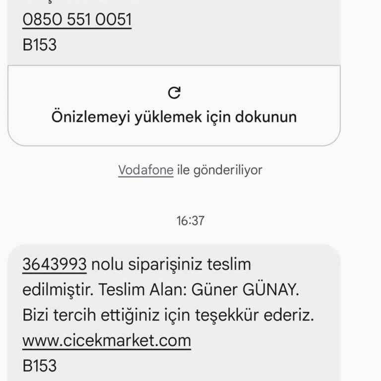 Teslim Edilmemiş Çiçek, Cevapsız Müşteri Hizmetleri Ve İade Talebi