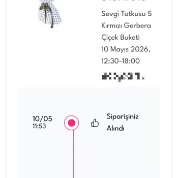 Anneler Günü Çiçeği Teslim Edilmedi, Müşteri Hizmetinden Cevap Yok