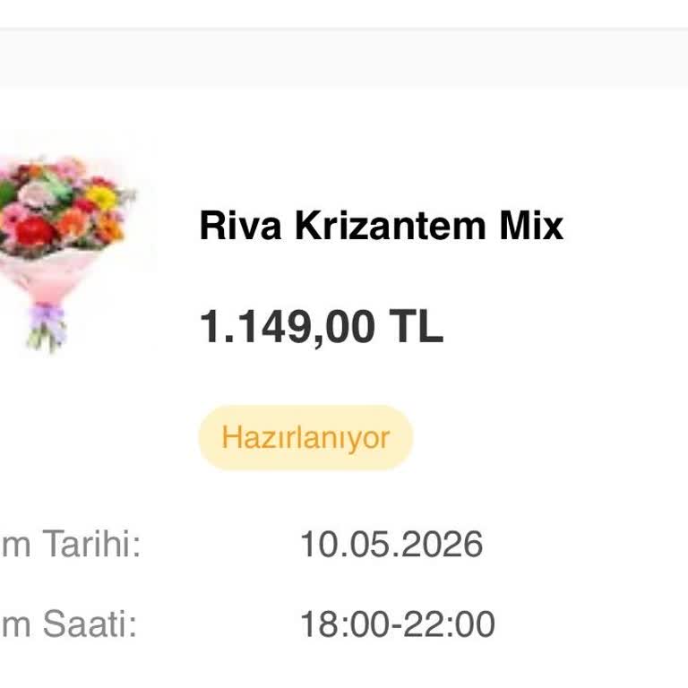 Aynı Gün Teslim Edilmeyen Anneler Günü Çiçeği İçin İade Talebi