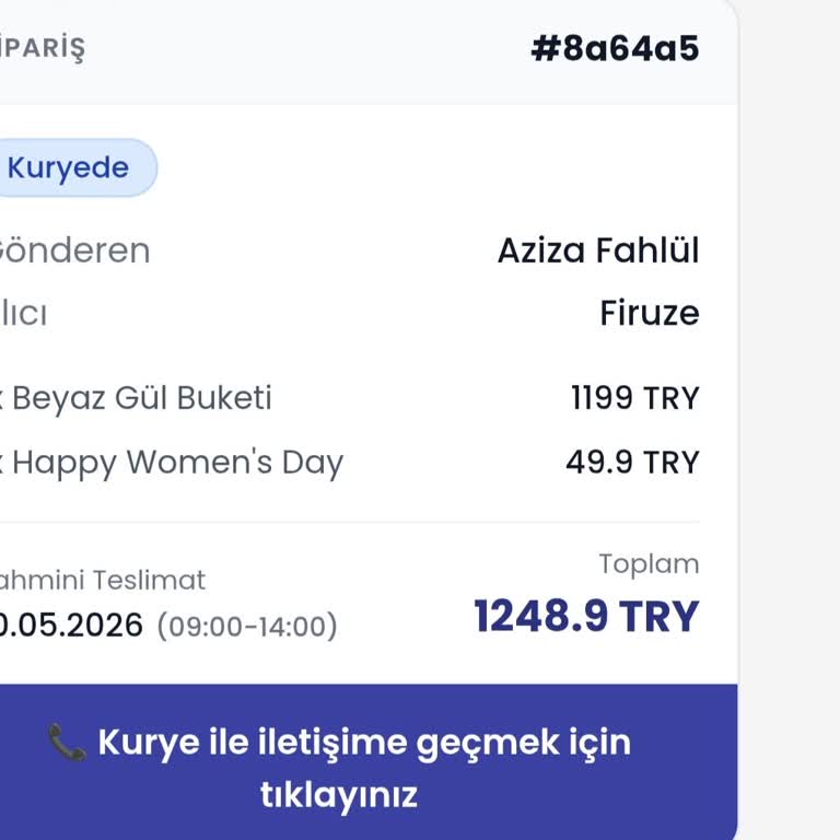 Anneler Günü İçin Hızlı Çiçek Teslimatında Gecikme Ve Çözüm Sunulmadı