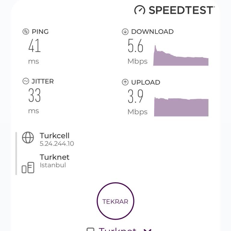 Turkcell’in Yavaş İnternet Hızı Mağduriyetini Sonlandırmalı
