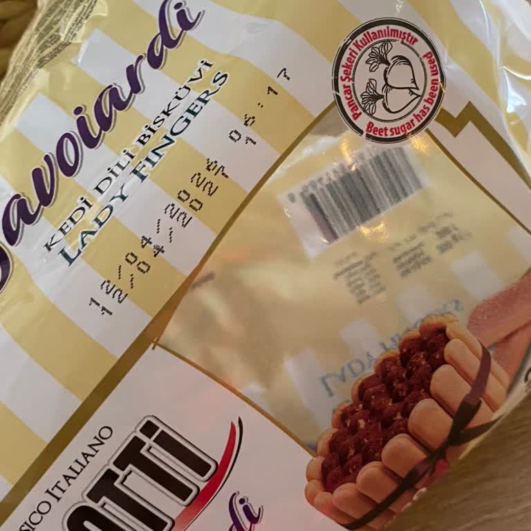 Savoiardi Kedi Dili Ürününde Siyah Noktalar Görüldü