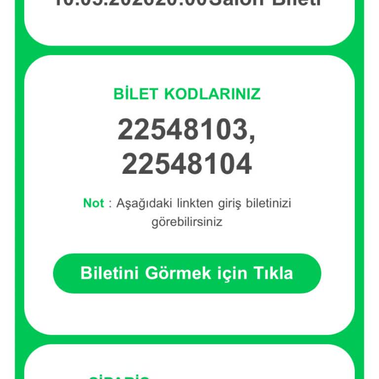 Bubilet'ten Oyunun İptali Hakkında Bilgi Eksikliği Ve İade Reddi