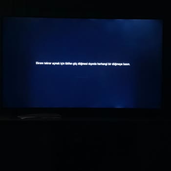 Ekranda Işık Sızması Ve Dikey Parlak Alanlar Sebebiyle Ürün Ayıplı