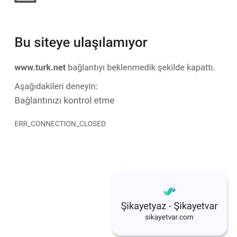 TurkNet Fiber Bağlantı Kopmaları, Hız Düşüşleri Ve Hesap Erişim Sorunu