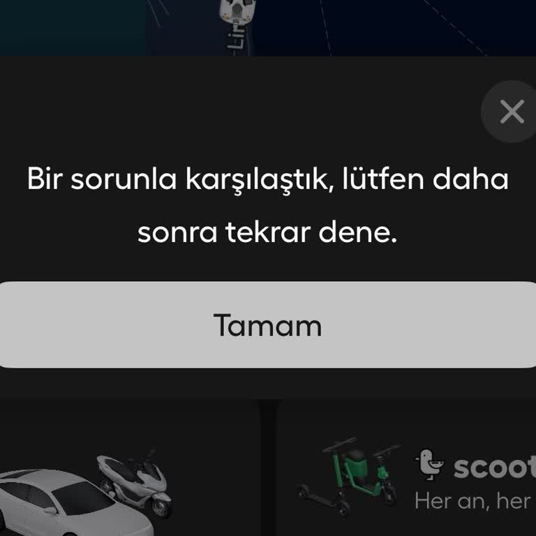 Martı Uygulamasında Araç Çağırma Sorunu Sürekli Devam Ediyor