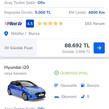 Enuygun.com Bayram İndirimi Yanıltması, Araç Kiralama Fiyatları 15 Bin TL Üstünde Artıyor