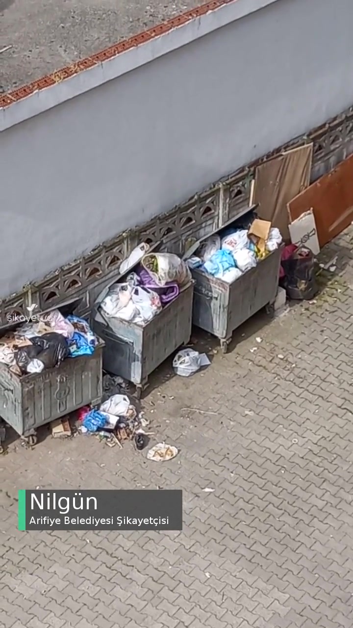 Arifiye Belediyesi Çöplerin Alınmasını İstiyorum! videonun kapak resmi