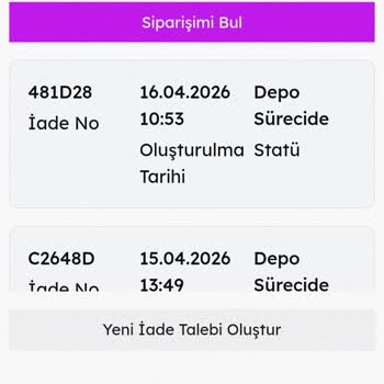 976873 Numaralı Sipariş İadesi Gecikmesi Ve Müşteri Hizmetlerinden Yanıt Alınamaması
