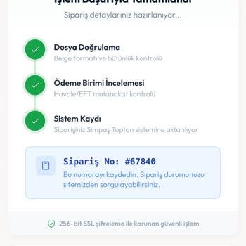 Sinpaş Toptan Sipariş Gönderilmediği Ve İletişimsizlik Nedeniyle İade Talebi