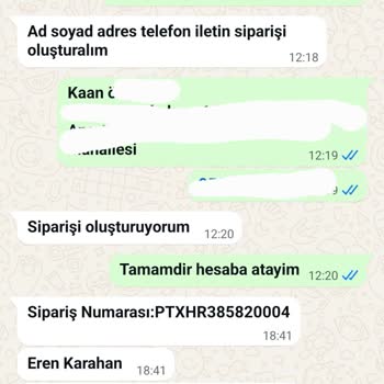Ödeme Yaptım Ürün Gelmedi Ve 639 TL İade Bekliyorum