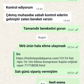 Ödeme Yaptım Ürün Gelmedi Ve 639 TL İade Bekliyorum