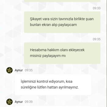 Haftalık Telafi Bonusunun Verilmemesi Ve Açıklama Talebi