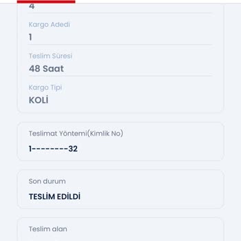 Teslim Edildi Görünen Kargo Gerçekte Bulunamadı