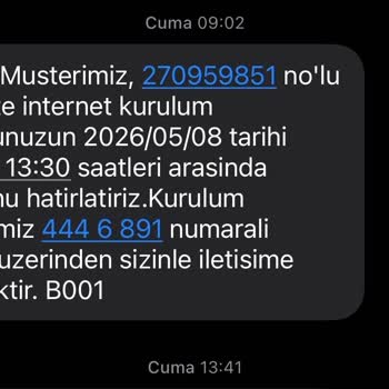 Kurulumun Sürekli Ertelenmesi Ve Müşteri Hizmetlerinin Yetersizliği
