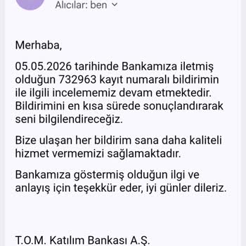 Sanal Kart Bloke Ve Mobil Uygulama Giriş Sorunu