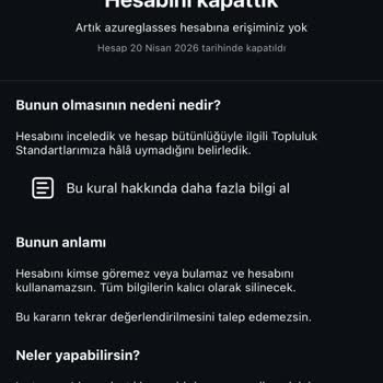 Onaylı Marka Hesabım Açıklama Olmadan Kapatıldı Ve Meta Destekten Açıklama Alamadım
