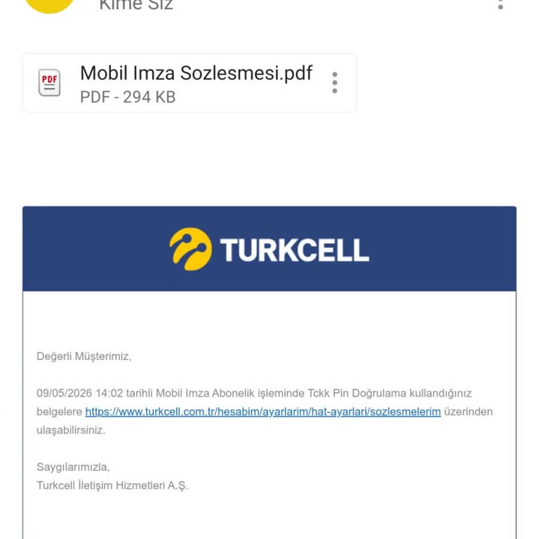 Mobil İmza Başvurusunun Gecikmesi Ve 2929 Destek Hattından Yanıt Alamama