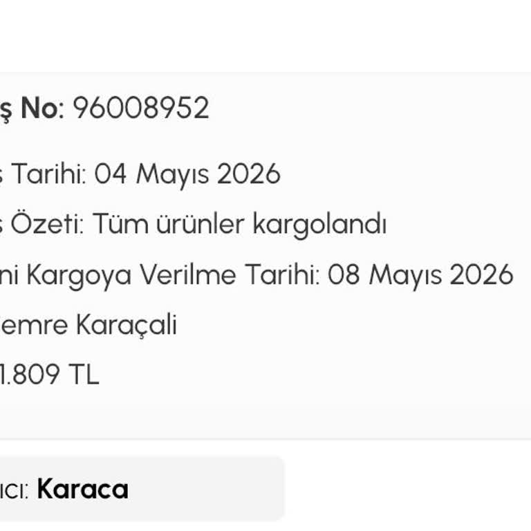 Geciken Kargo Anneler Günü Hediyemi Zamanında Ulaştıramadı
