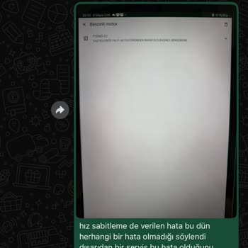 Çorum Karataş Servisinde Motor, Cruise Kontrol Ve Fren Balatalarındaki Sorunlar Çözülmedi