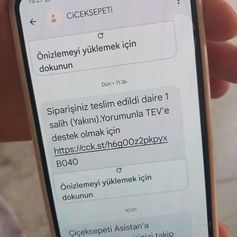 Çiçek Sepeti Teslim Edilmemiş Çiçek Siparişi ve Yanıltıcı Teslimat İddiası