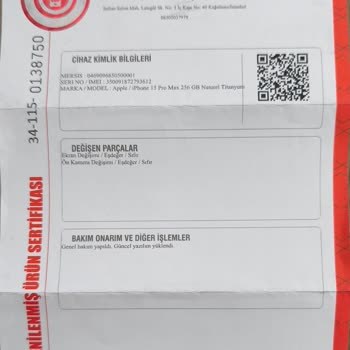 Hasarlı Iphone 15 Pro Max Teslim Edildi, İade Talebi Reddedildi