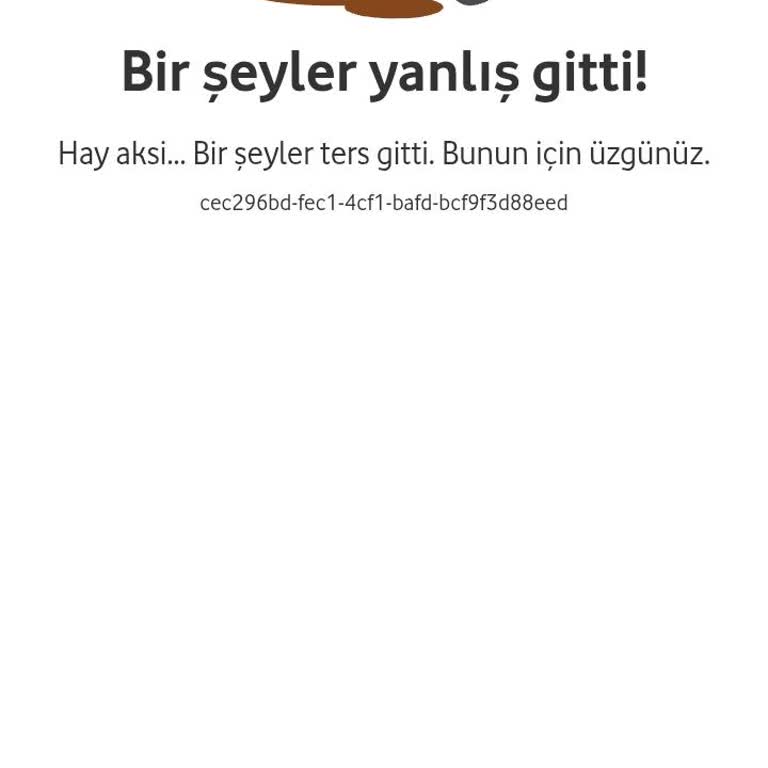 Vodafone Yanımda Hediye Çarkı Çalışmıyor
