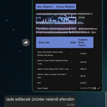 Batman Kostüm Ve Balonlar Gelmedi, İade Henüz Yapılmadı