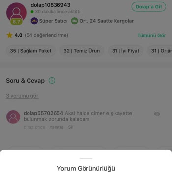 Arızalı Mikro SD Kart Ve Dolap’ın Müşteri Hizmetlerine Ulaşılamaması