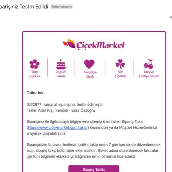 Teslim Edildi Görünen Sipariş Gerçekten Teslim Edilmedi Ve Müşteri Hizmetine Ulaşılamıyor