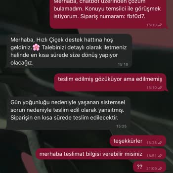Hızlı Çiçek | hizlicicek.com Şikayeti