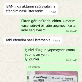 İade Ödemesinin Gecikmesi Ve Ürün Kalitesi Uyuşmazlığı