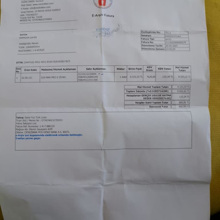 Reeder Şikayeti