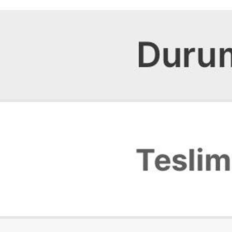 Ayakkabım Gönderilmedi, Sipariş Tamamlandı Olarak Görünüyor