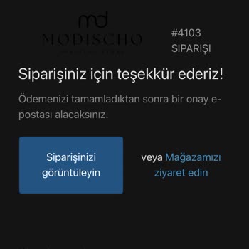 Modischo Ne Ürünüm Gönderildi Ne De Tarafıma Net Bir Bilgi Sağlandı