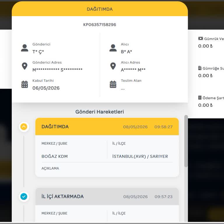 Süpürge Kargosunun Gecikmesi Ve Bilgi Eksikliği