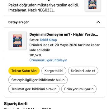 Teslim Edildi Görünen Ama Ürün Elime Ulaşmayan Kargo Şikayeti