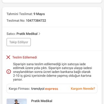 Adres Değişikliği İşleme Alınmadı Ve Sipariş İptali Tehdidi