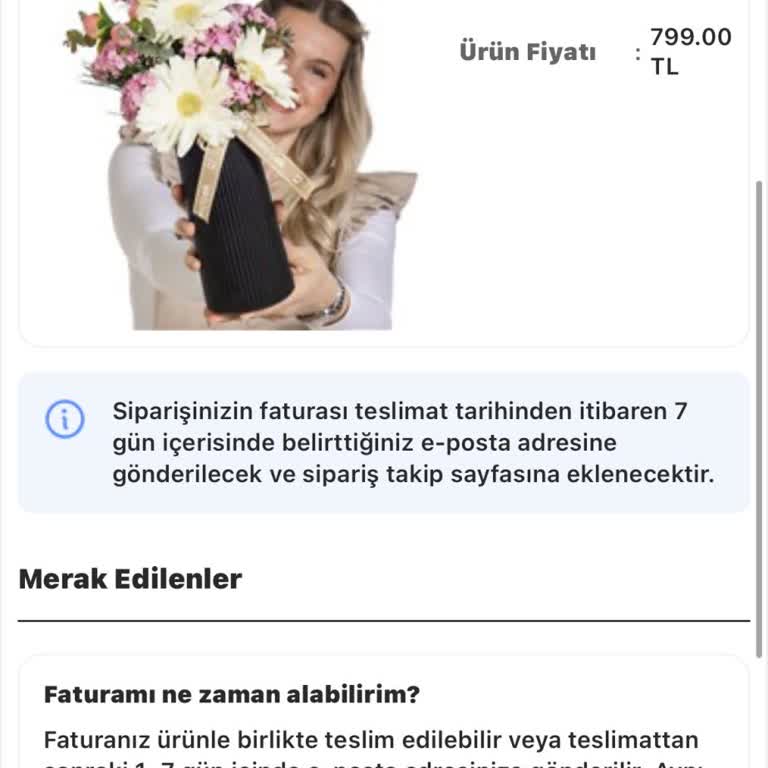 Taze Çiçek | Tazecicek.com Teslim Edilmemiş Çiçek İçin Yanıltıcı Bildirim