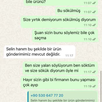 Kusurlu Elbise İçin Ücret İadesi
