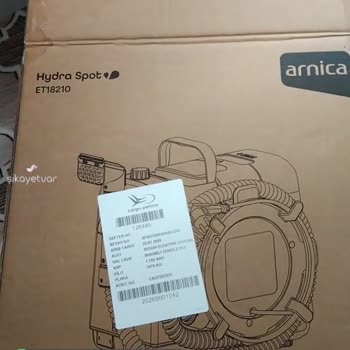Arnica Küçük Ev Aletleri Buharlı Diye Satılan Ama Buharsız Çıkan Koltuk Yıkama Makinesi