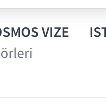 Kosmos Vize Hizmetleri Ödeme Hatası Nedeniyle Vize Başvurusu Oluşturulamadı Ve Provizyon Sorunu