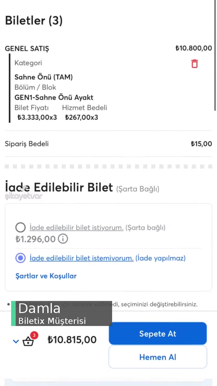 Biletix Şebnem Ferah Konserine Bilet Alma Sıkıntısı! videonun kapak resmi