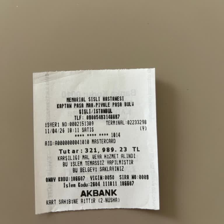 Memorial Şişli Hastanesi’nden Geciken 321.989,23 TL İadesi