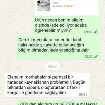 Yanıltıcı Bilgilendirme, Yanlış Kargo Seçimi Ve Fiyat Artışıyla Mağduriyet