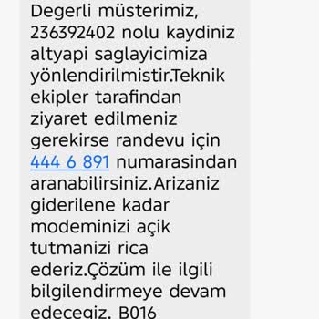 Satın Alınan 1000 Mbps İnternet Hızının 80 Mbps’e Düşmesi Ve Teknik Servisin Yokluğu