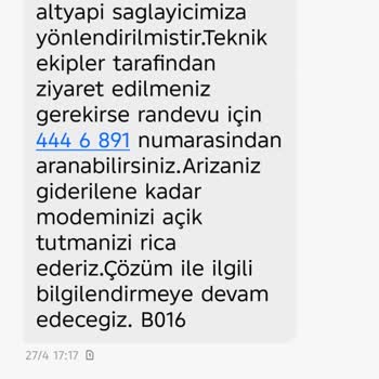 Satın Alınan 1000 Mbps İnternet Hızının 80 Mbps’e Düşmesi Ve Teknik Servisin Yokluğu