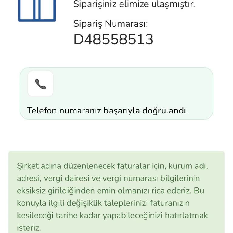 İki Orkide Siparişimin Teslim Edilmemesi Ve Bilgilendirme Eksikliği