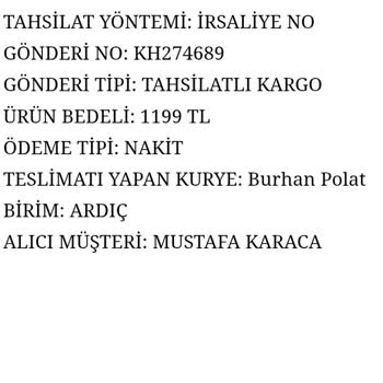 Yanlış Ürün Gönderimi Ve Geri Ödeme Talebi