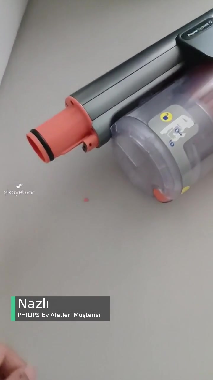Philips 7055 Dikey Süpürgem Kırıldı! videonun kapak resmi